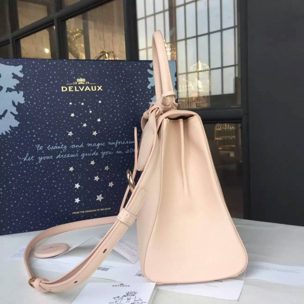 Delvaux pale pink mini brillant satchel 23cm x 19 cmx 13 cm