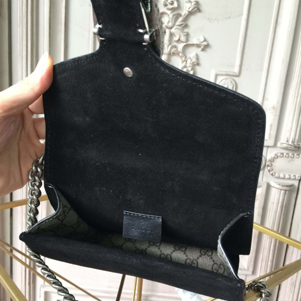 Gvc*1 dionysus gg svp*me mini bag 20cm x 5cm x 16cm