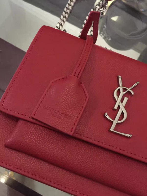 Y51 medium sunset bag grained leather 4872 22cm x 16cm x 8cm