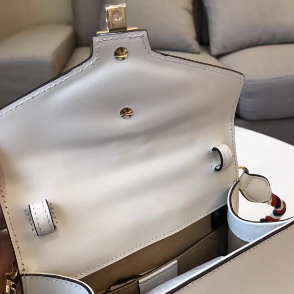Gvc*1 sylvie leather bag z2355 20cm x 7.5cm x 15cm