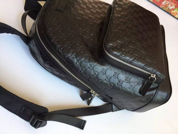 Gvc*1 gg leather backpack 07 31cm*42cm*14cm