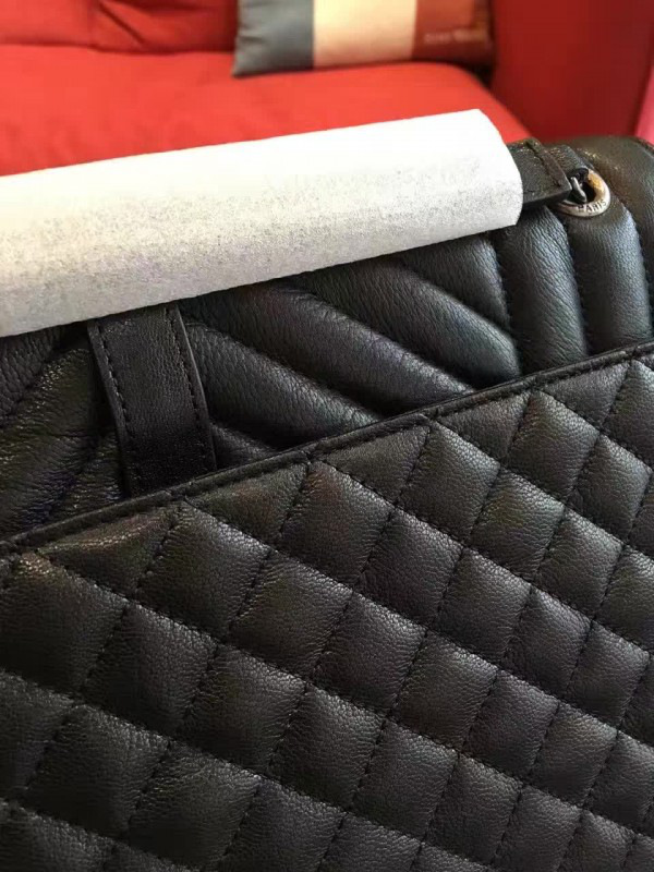 Y51 envelop satchel large black 5118 31cm x 21.5cm x 8cm