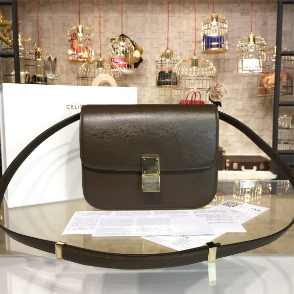 Ce1i*e leather classic box z1149 23.5cm x 6.5cm x 19cm