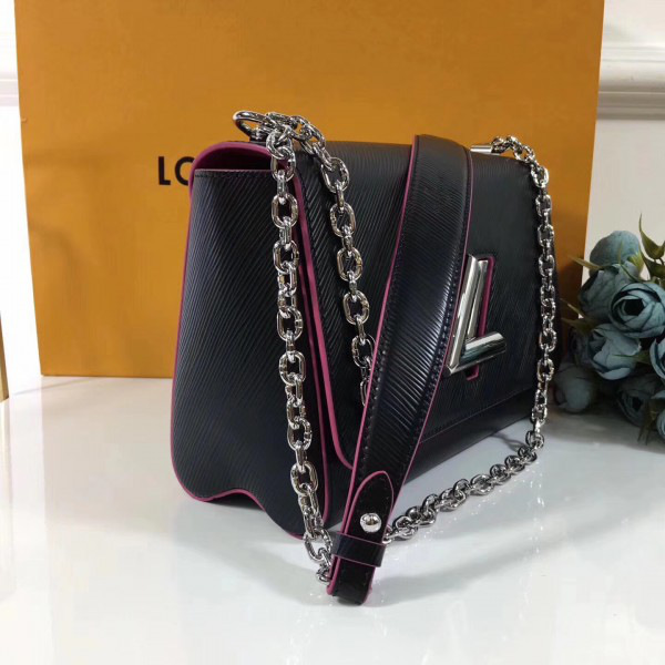l0vis Vvtt0n twist noir hot pink mm 3784_23cm x 8 cmx 18 cm