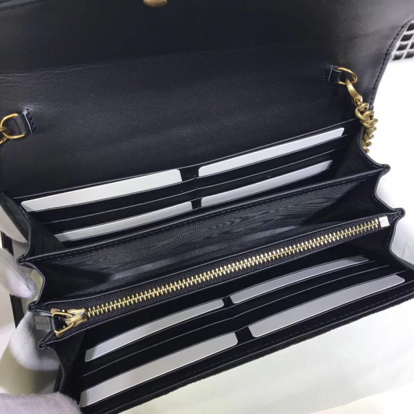 Gvc*1 gg leather woc 2560 20*13*6cm