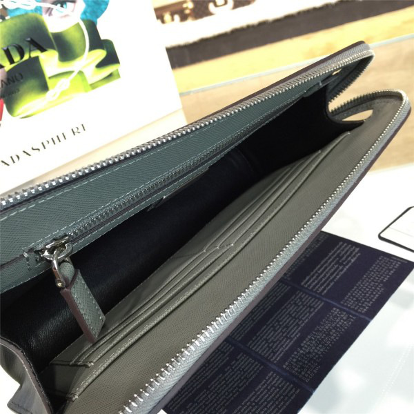 Pra*a clutch bag 4228 26cm x 5.5cm x 17cm