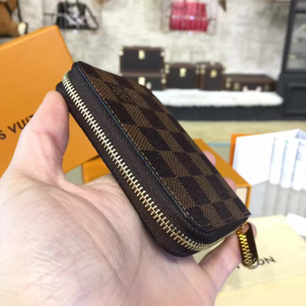 l0vis Vvtt0n zippy cohotbag coin purse  damier ebène canvas 3166