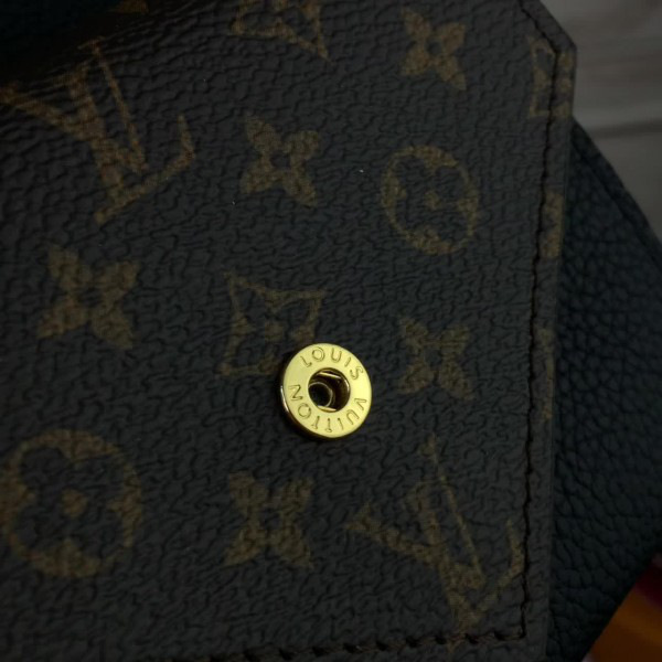 l0vis Vvtt0n double v cohotbag compact wallet small