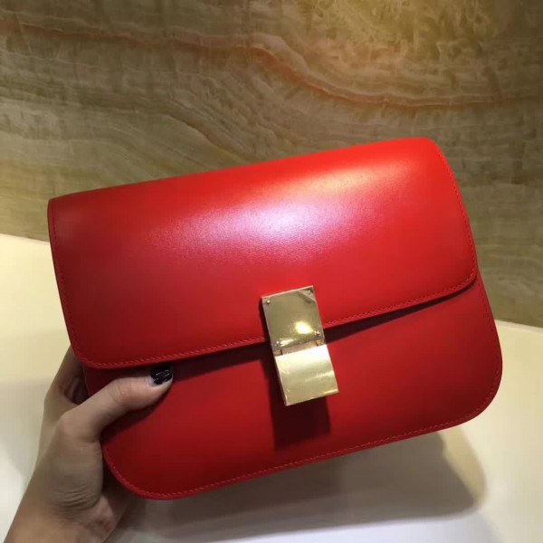 Ce1i*e leather classic box z1128 24cm x 7cmx 19cm