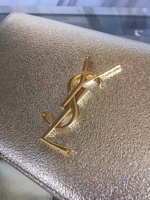 Y51 monogram kate clutch gold cohotbag 4958