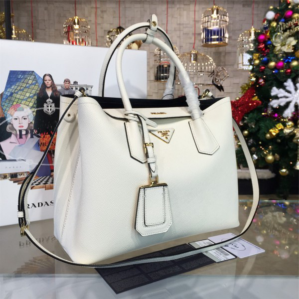 Pra*a cortex double medium bag 4087 32.5cm x 13.5cm x 24.5cm