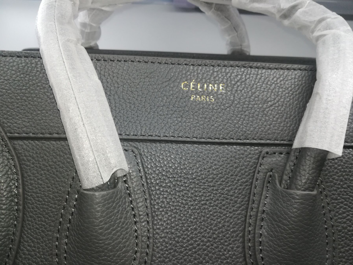 Ce1i*e leather micro luggage 1072-1 26.5cm x 12cmx 28.5cm