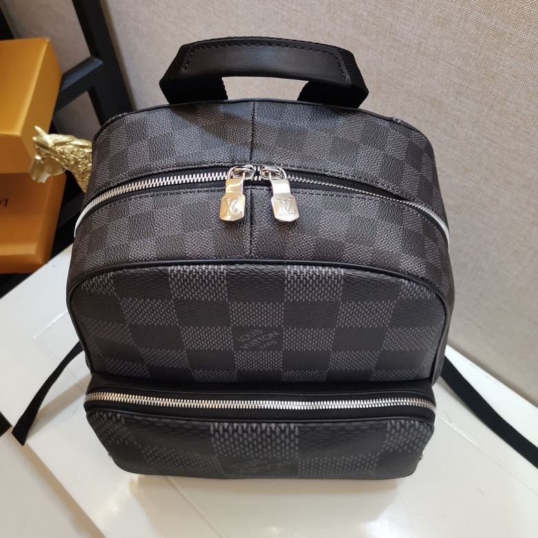 l0vis Vvtt0n campus backpack damier graphite canvas n50009 30 x 39 x 13 cm