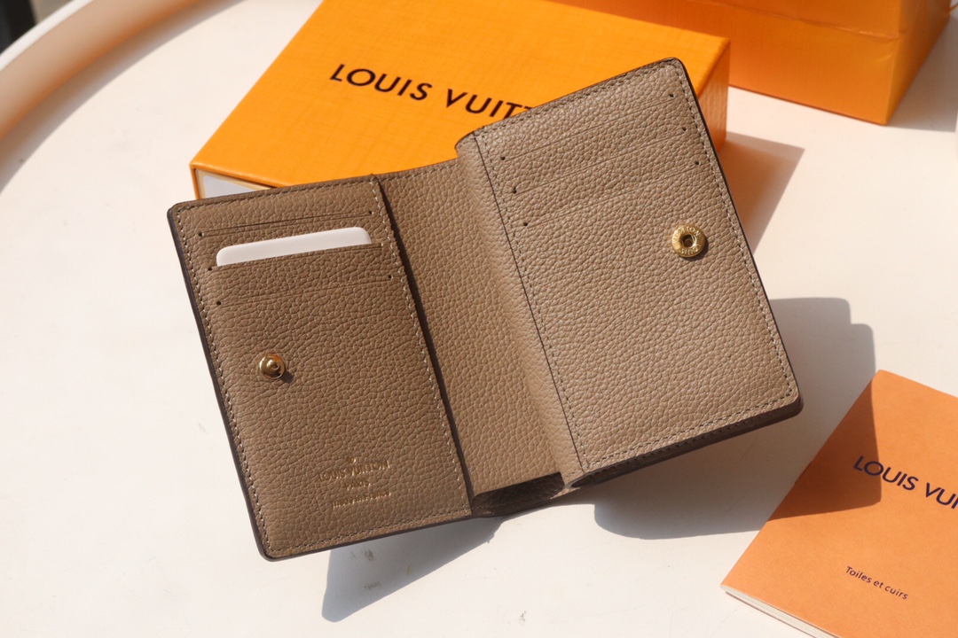 l0vis Vvtt0n clÉa wallet monogram tourterelle m80152 12 x 9 x 3.5 cm