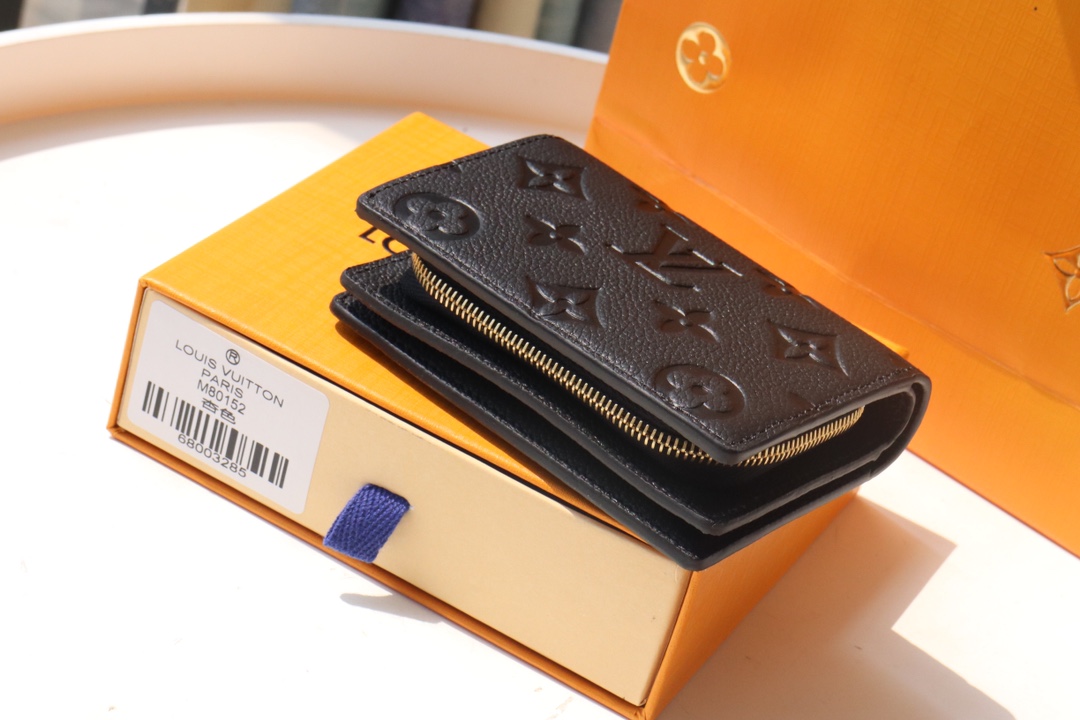l0vis Vvtt0n clÉa wallet monogram black m80151 12 x 9 x 3.5 cm
