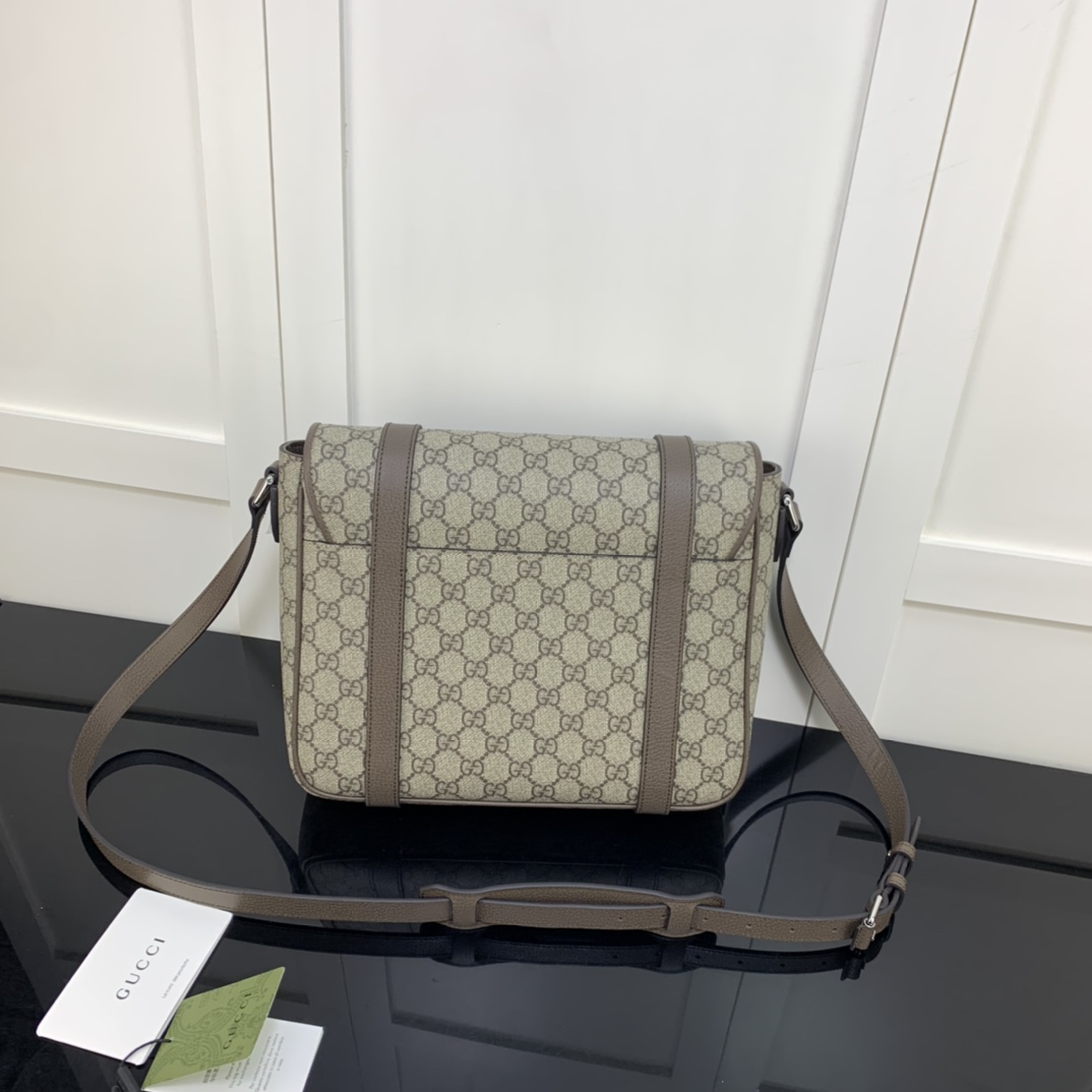 Gvc*1 gg messenger bag brown 658542 28 x 24 x 8.5 cm