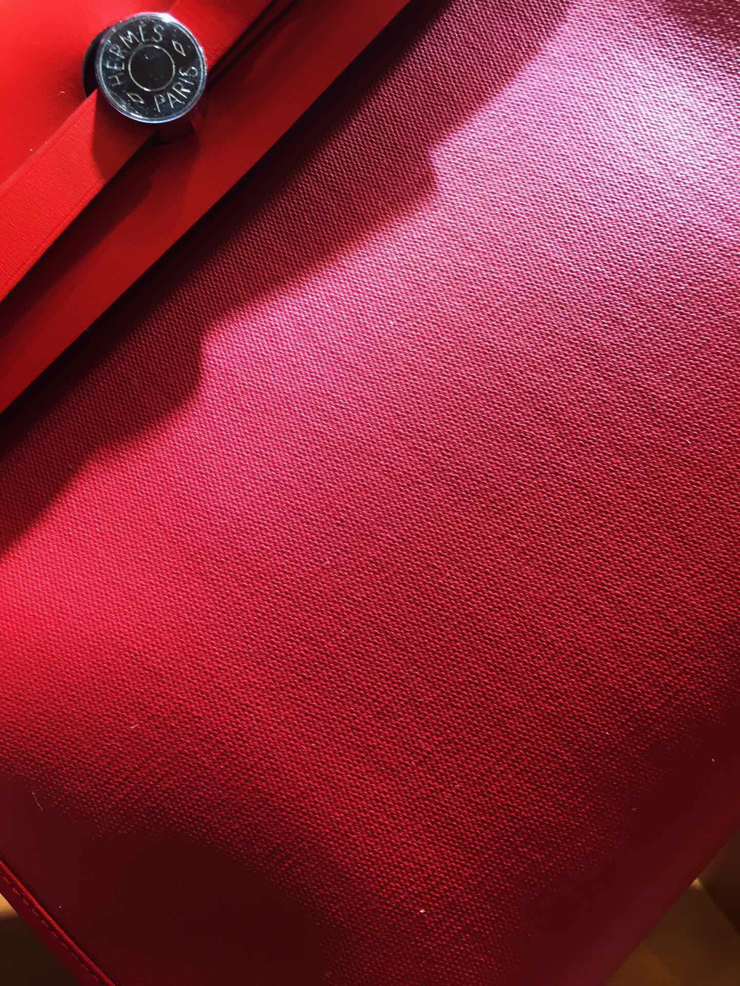 H**me5 herbag zip 31 pm retourne bag rouge casaque 078971 25 x 31 x 10 cm