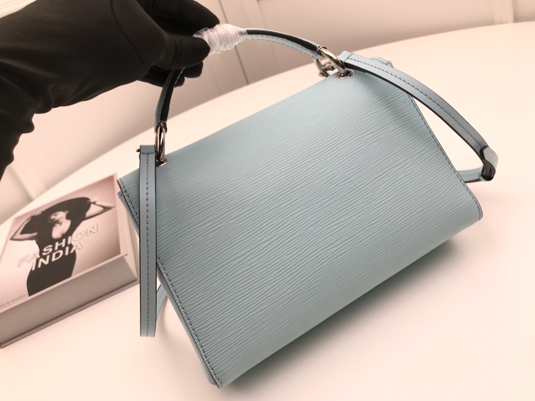 l0vis Vvtt0n pochette grenelle summer blue m55977 23.5 x 16.0 x 8.0 cm