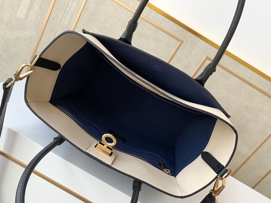 l0vis Vvtt0n on my side mm canvas navy m53823 30.5 x 24.5 x 14 cm