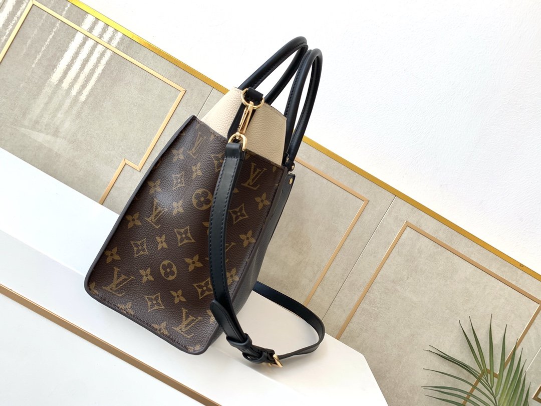 l0vis Vvtt0n on my side mm canvas navy m53823 30.5 x 24.5 x 14 cm