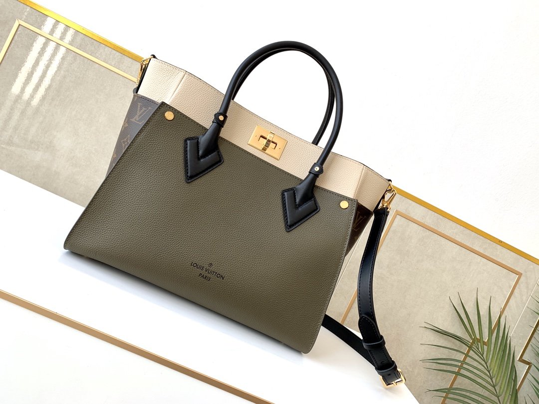 l0vis Vvtt0n on my side mm  canvas military m55302 30.5 x 24.5 x 14 cm