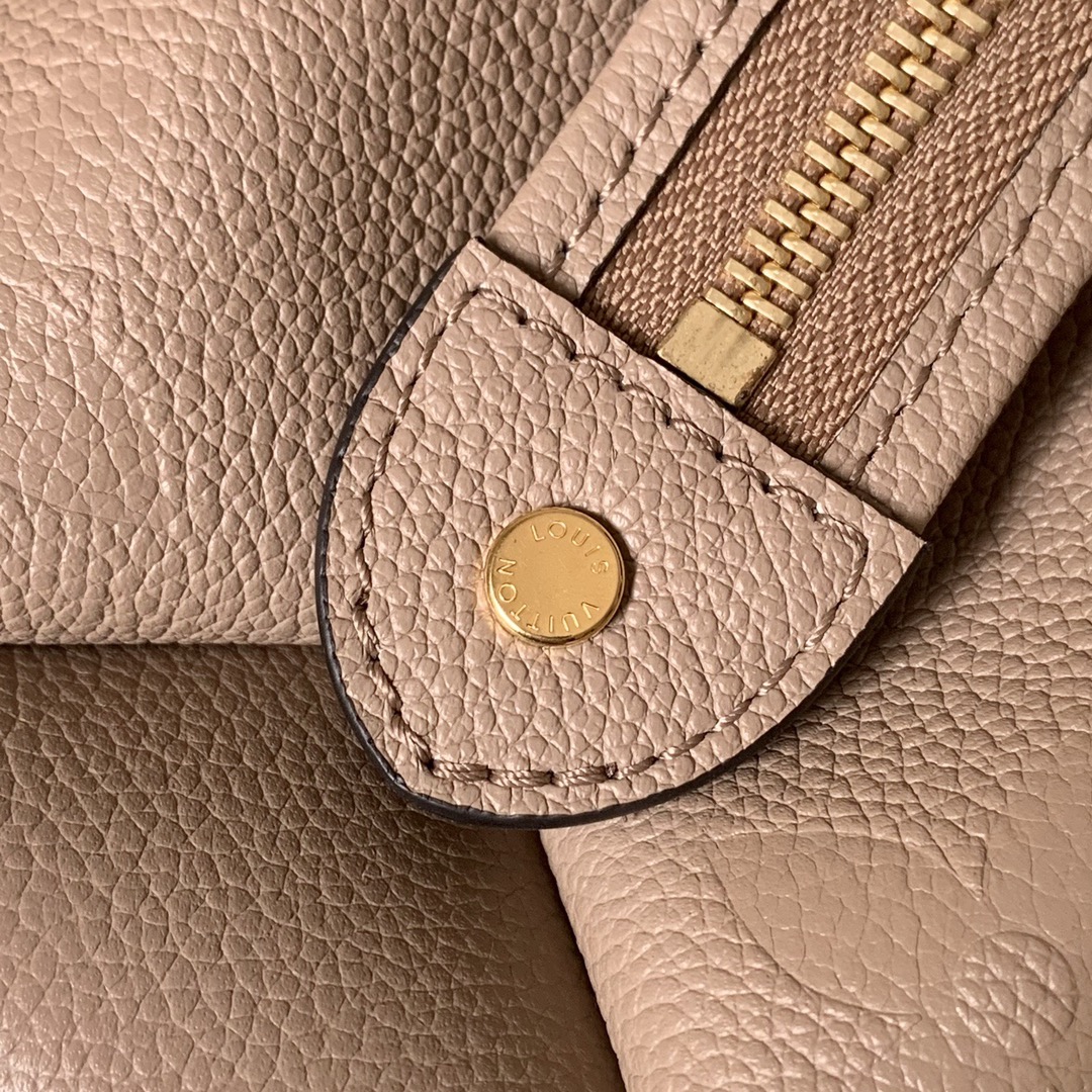 l0vis Vvtt0n petit palais monogram empreinte leather beige m58916 29 x 18 x 12.5 cm