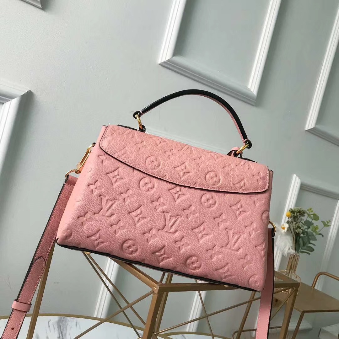 l0vis Vvtt0n georges bb monogram empreinte leather rose poudre m53942 27.5 x 17 x 11.5 cm