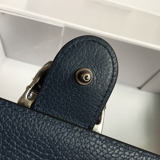 Gvc*1 mini dionysus top handle dark blue bag 523367 20 x 14 x 11 cm