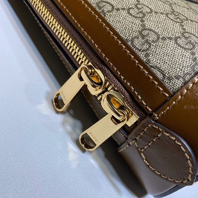 Gvc*1 horsebit 1955 small top handle gg brown 621220 25 x 24 x 9 cm