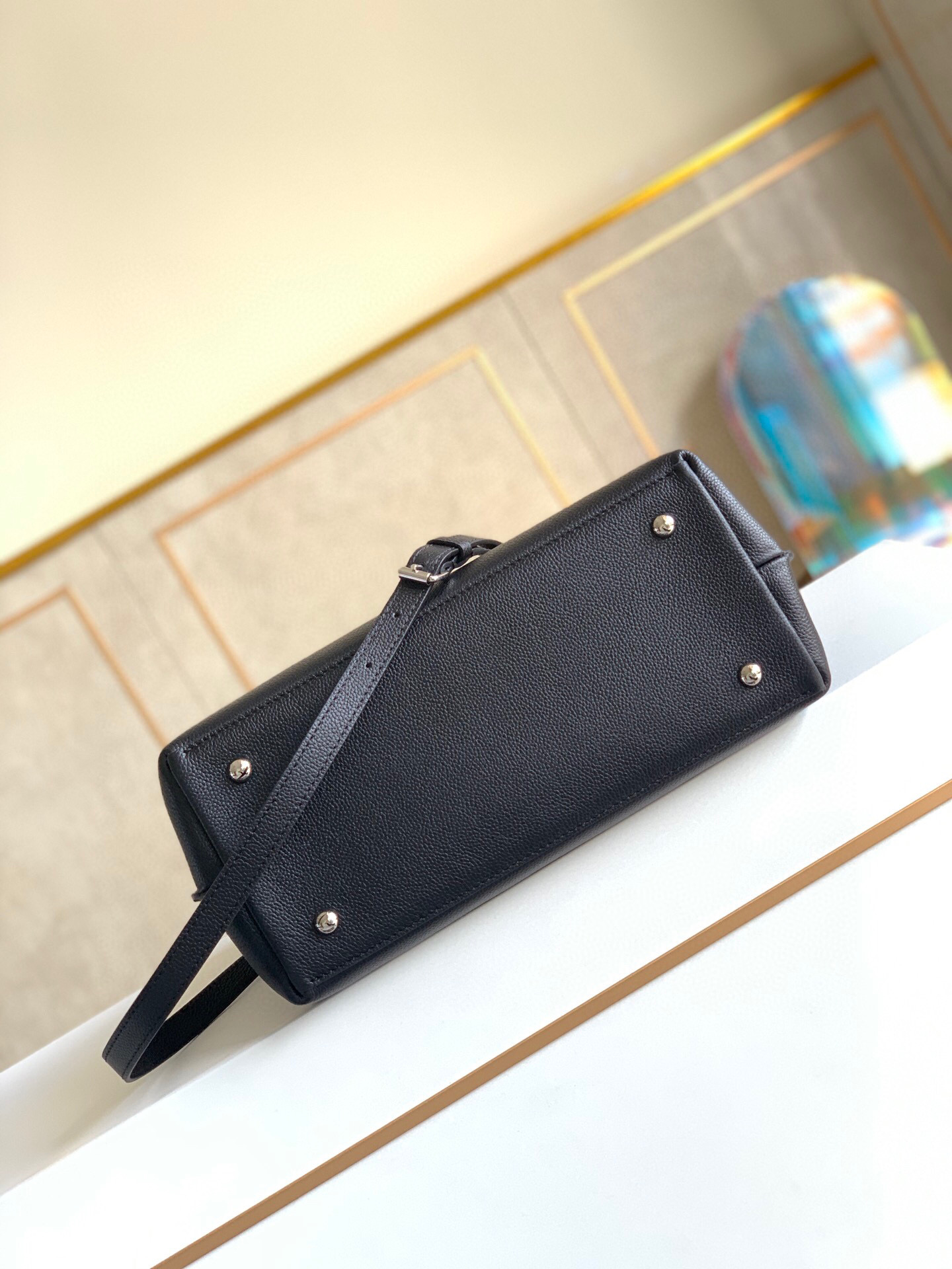 l0vis Vvtt0n lockme ever mm black m51395 33.5 × 21.5 × 14.5 cm