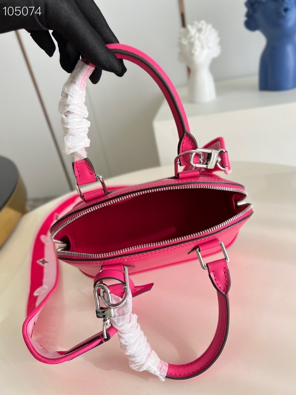 LV alma bag BB handbag M57341 pink 23.5cm