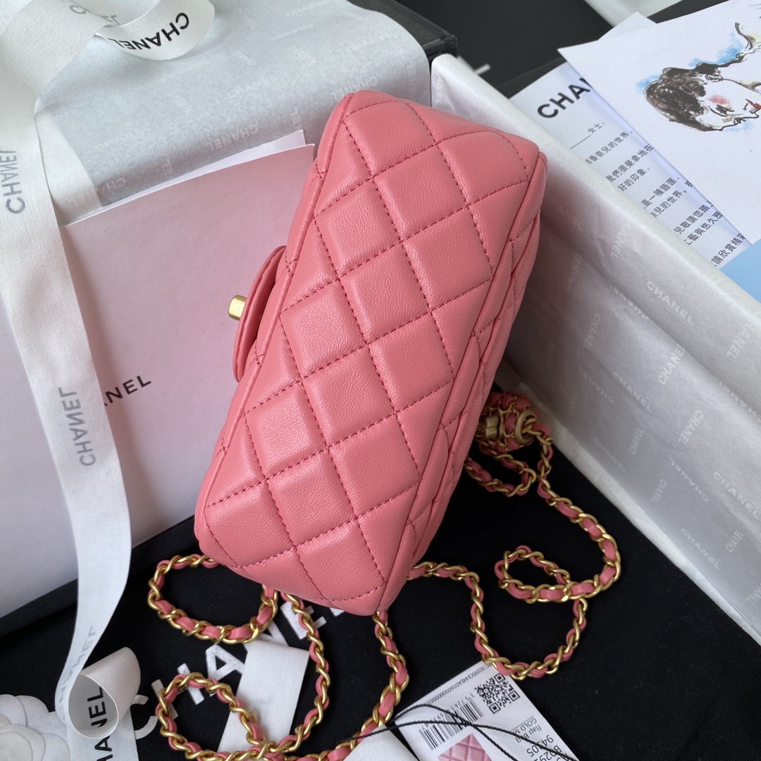 Ch**el as1784 cf mini bag 18cm