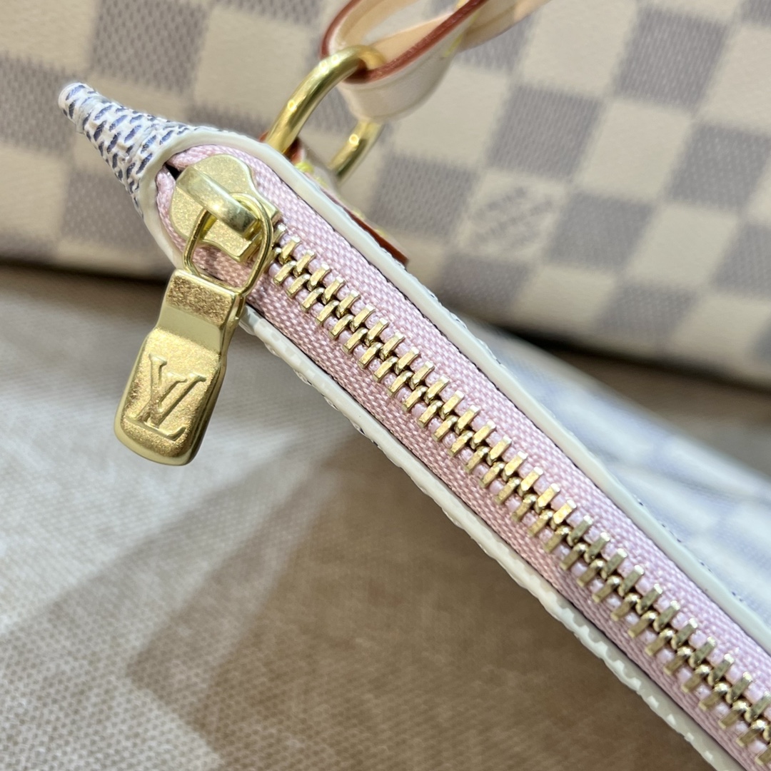 LV Neverfull Checkerboard N41605 - 31 x 28 x 14CM