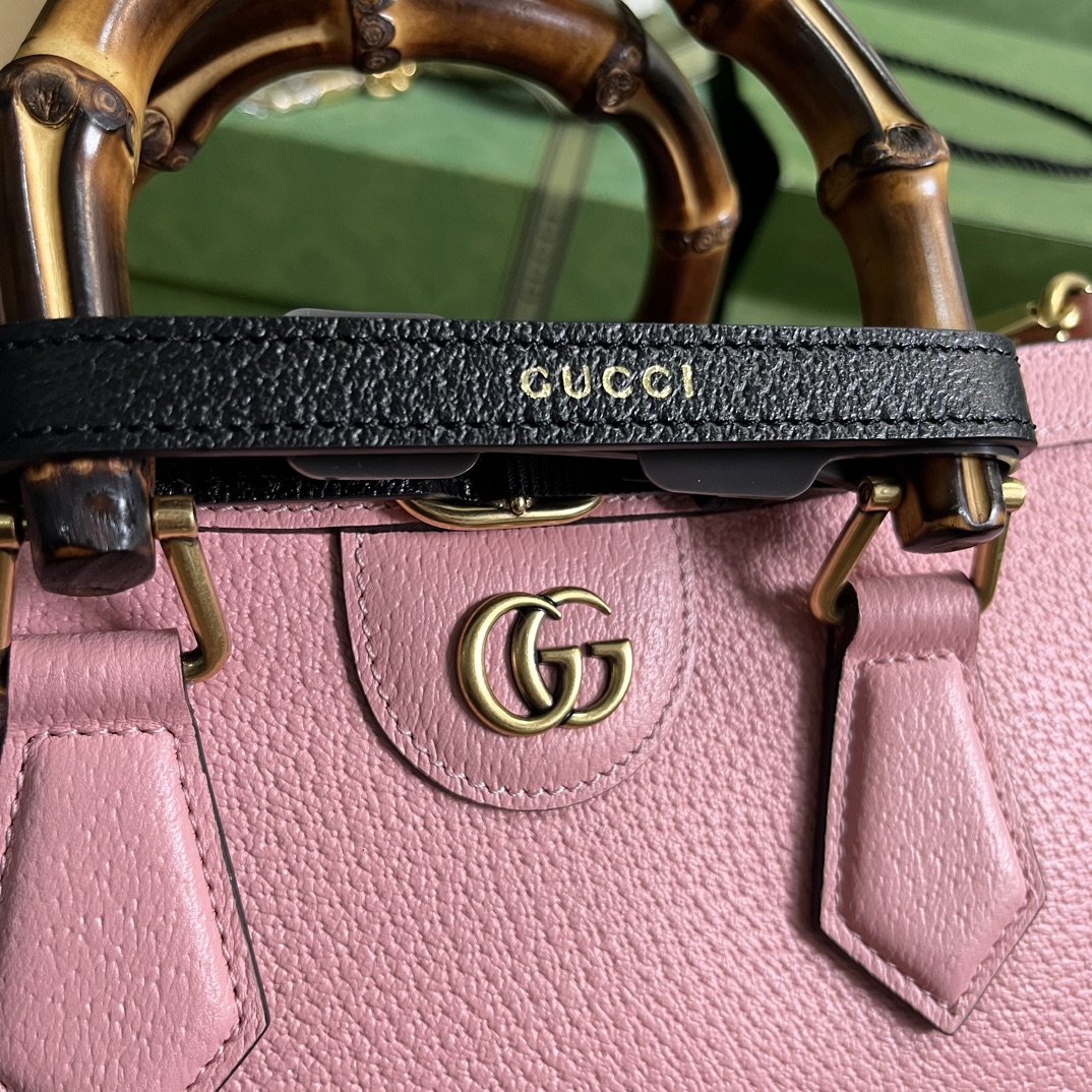 Gvc*1 diana small shoulder bag pink ‎735153 - 27 x 15.5 x 11cm