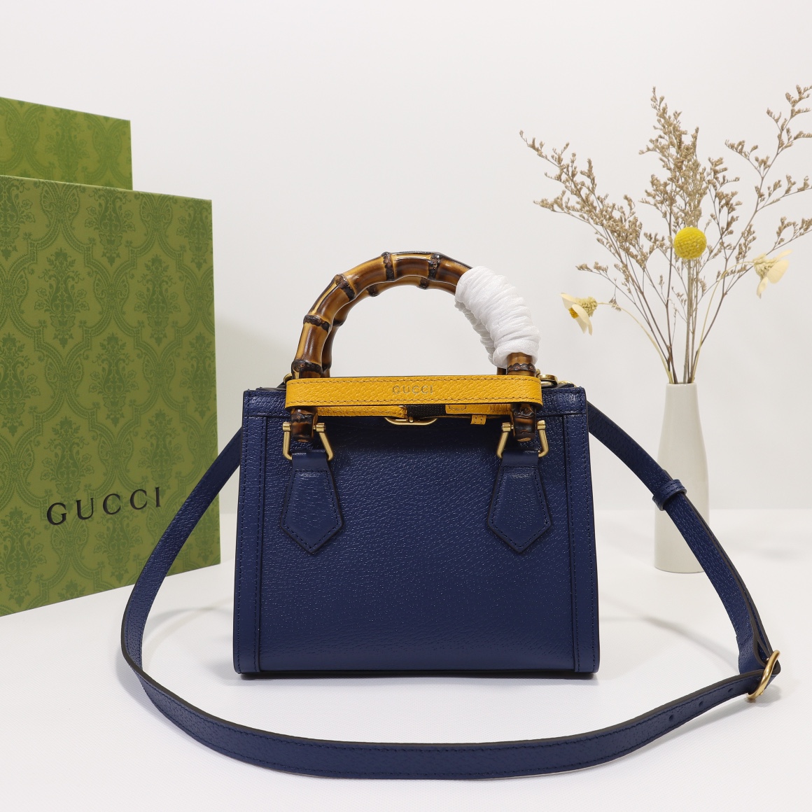 Gvc*1 diana mini tote bag royal blue 702732 - 20 x 16 x 10cm