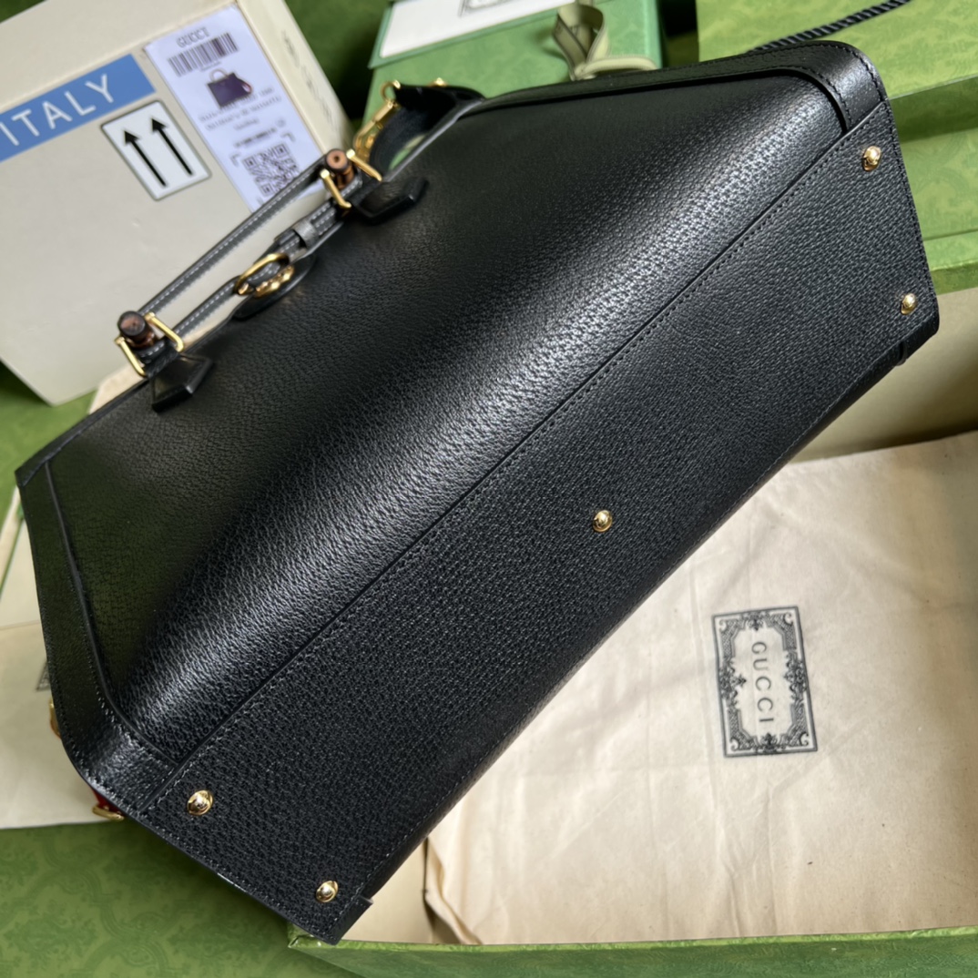 Gvc*1 diana medium tote bag black 678842 - 35 x 30 x 14cm