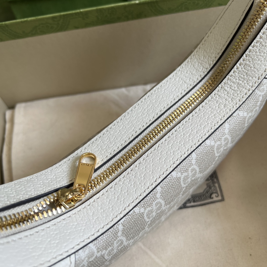 Gvc*1 ophidia gg mini bag white leather 658551 - 20x 15x5cm