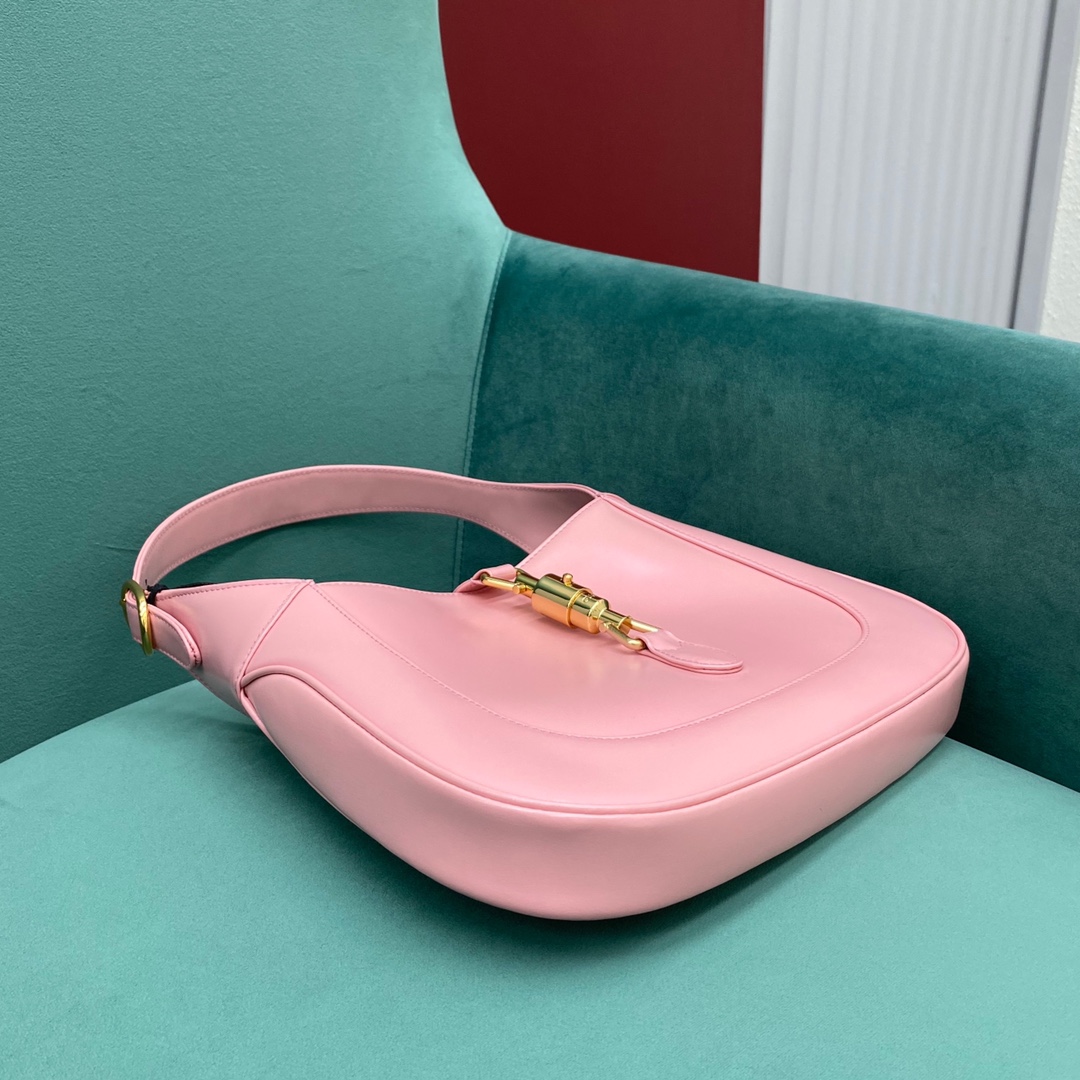 Gvc*1 jackie 1961 small shoulder bag pink 636709- 27.5 x 19 x 4cm